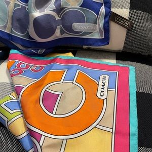 Coach 2 scarf bundle